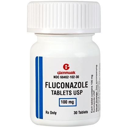 Comprimidos de fluconazol 100 mg