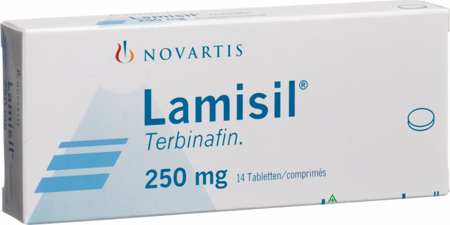 Tabletas de Lamisil 250 mg